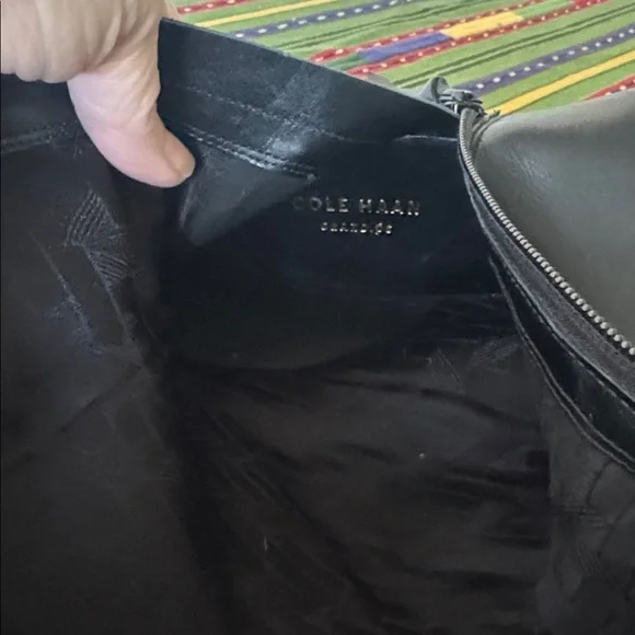 Cole Haan Katrina Knee-High Riding Boots Black Leather Size 9.5B - Picture 14 of 14